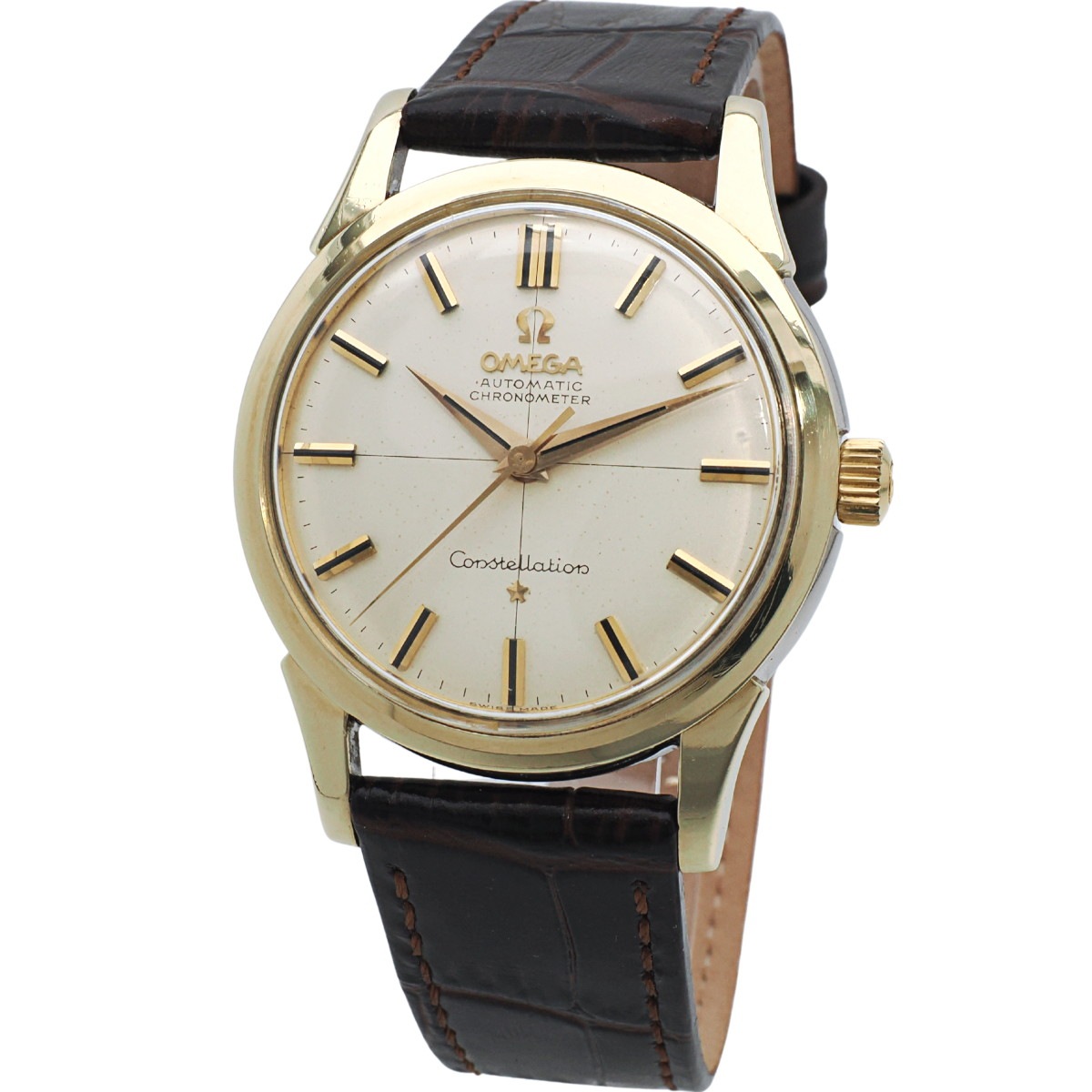 オメガ コンステレーション 14381-8-SC キャップゴールド Cal.551 自動巻 OH済 1960年製 Omega