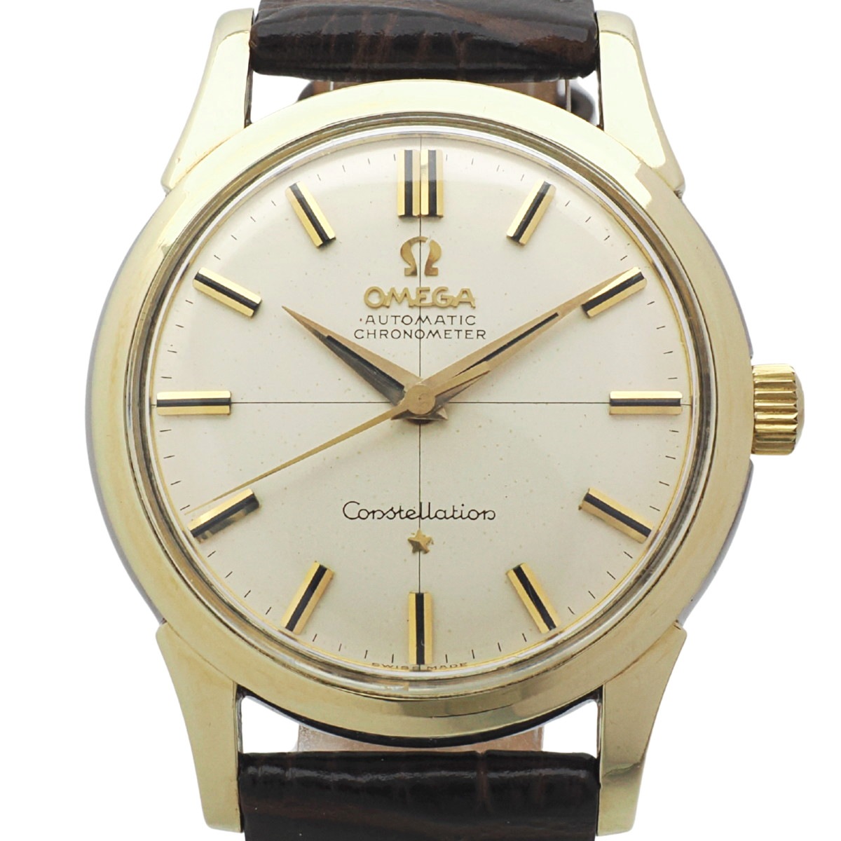 オメガ コンステレーション 14381-8-SC キャップゴールド Cal.551 自動巻 OH済 1960年製 Omega