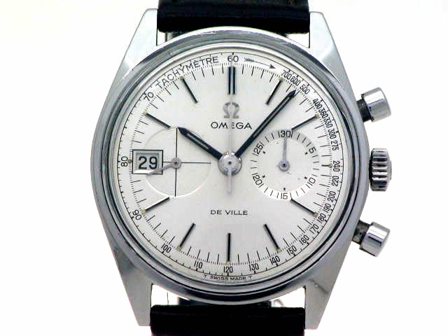 オメガ デビル クロノグラフ レマニア Cal.930 Ref.ST146.017 手巻 OH