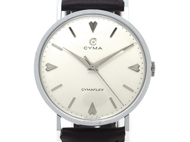 美品！CYMA CYMAFLEX Cal.R459 1950年代17石 手巻