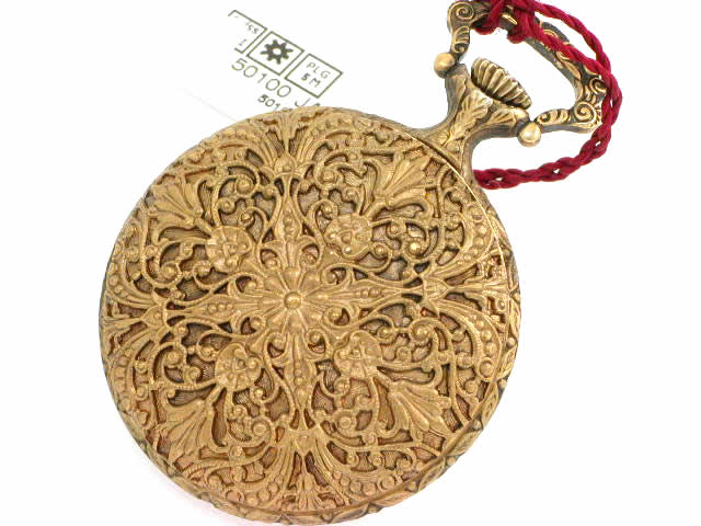 アエロ 彫刻入り 懐中時計 50100 JA01　新品