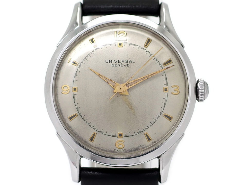 ユニバーサル ジュネーブ Ref.206501 ドーム型文字盤 Cal.332 手巻 OH済 1952年製
