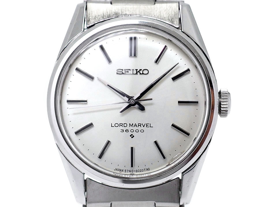 セイコー ロードマーベル 36000 5740-8000 後付SEIKO