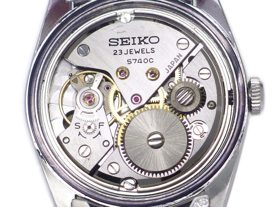 セイコー ロードマーベル 36000 5740-8000 後付SEIKO
