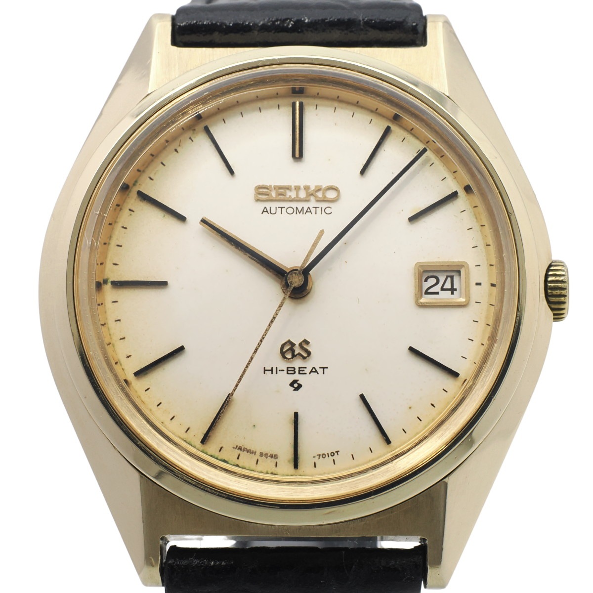 グランドセイコー 5645-7010 キャップゴールド Cal.5645A 自動巻 OH済 昭和45年/1970年製