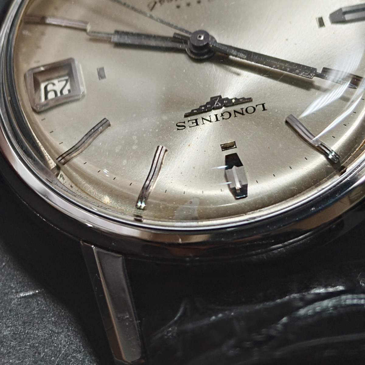 ロンジン コンクエスト Ref.9024 Cal.291 自動巻 OH済 1961年製