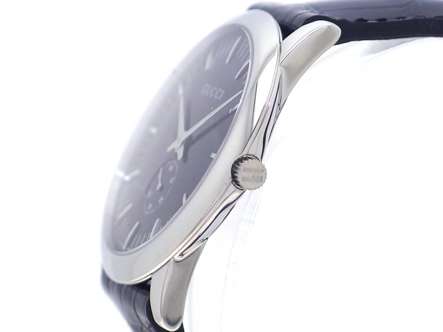 ✨希少✨GUCCI ブラックレザーバンド 時計5600M デイト 2025年最新】gucci 5600の人気アイテム - メルカリ