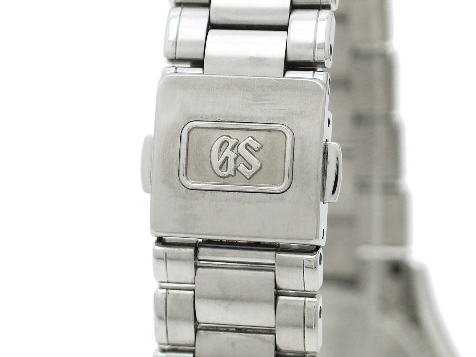 グランドセイコー SBGX005 9F62-0A10 文字盤放射仕上げ GSメタルブレスレット 付属品付き クオーツ 1998年製 USED Seiko