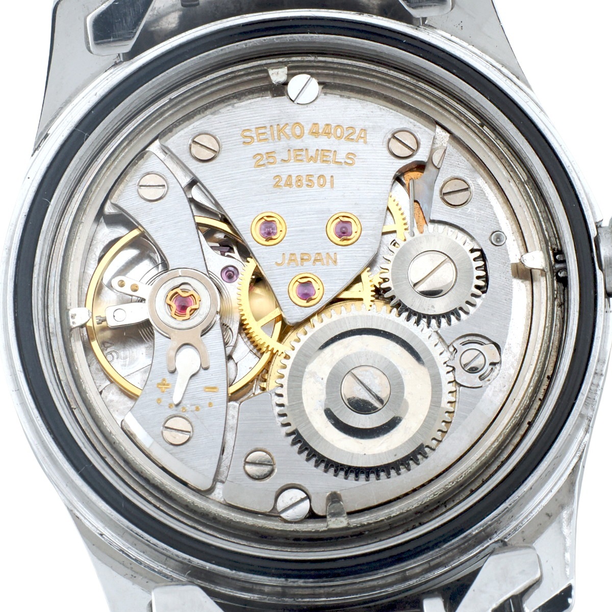 キングセイコー 4402-8000 44KSデイト 後期型 亀戸メダリオン 手巻 OH済 1968年製(昭和43年)