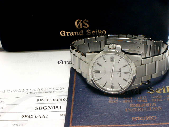グランドセイコー SBGX053 9F62-0AA1 クオーツ USED