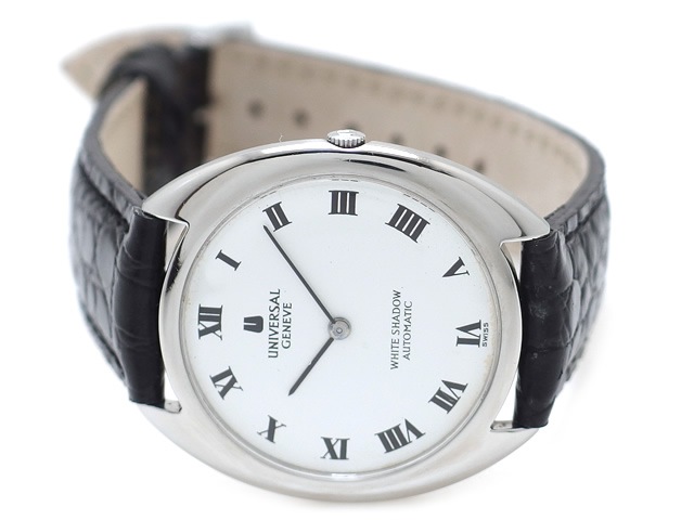 ユニバーサル・ジュネーブ ホワイトシャドー 866101 自動巻 OH済 1970
