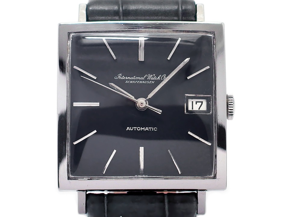 インターナショナル Ref.1160AD 角型ケース Cal.8541 自動巻 OH済 1965年製 International Watch Co