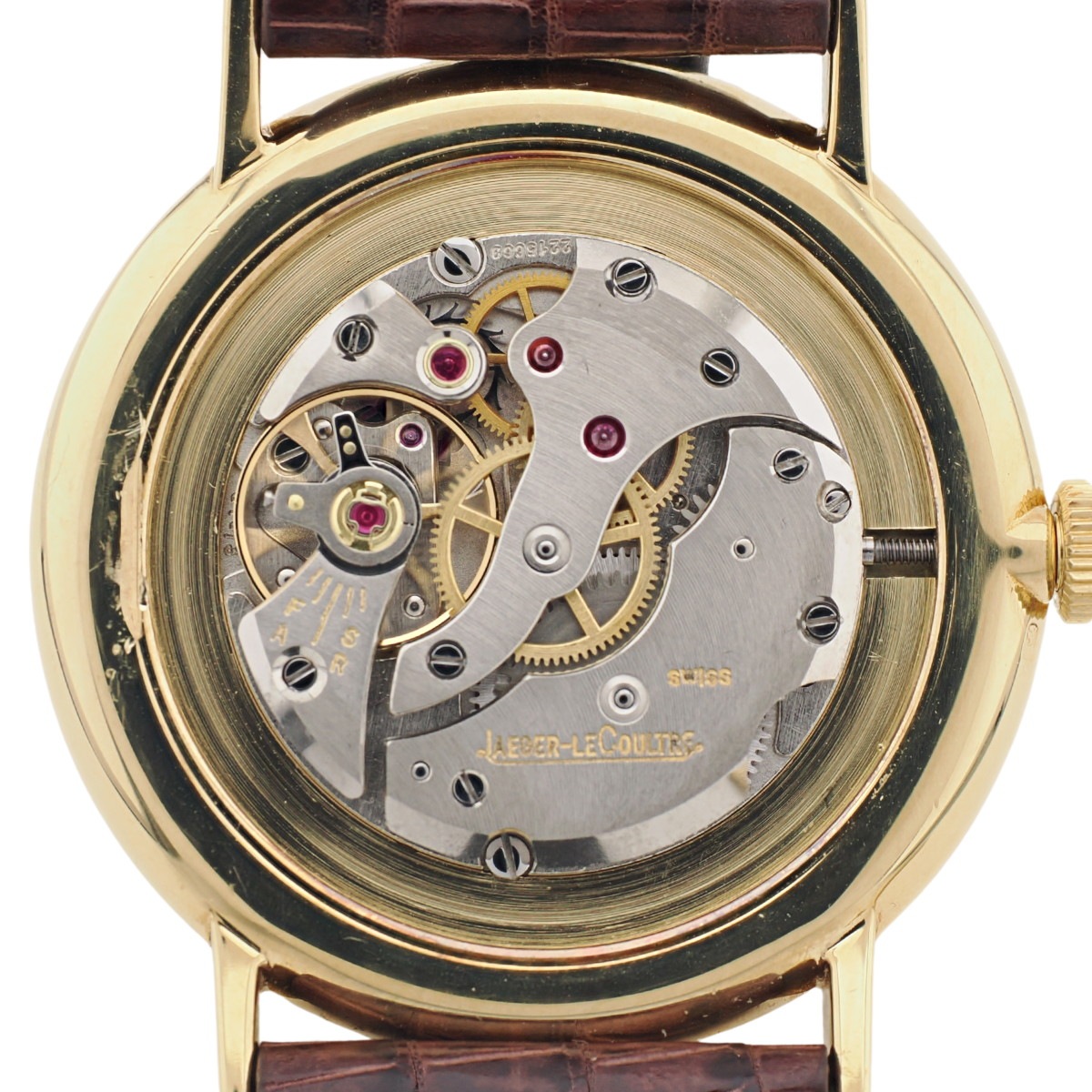 ジャガールクルト 18金無垢 Ref.9124 21 Cal.818/3 手巻 OH済 1970