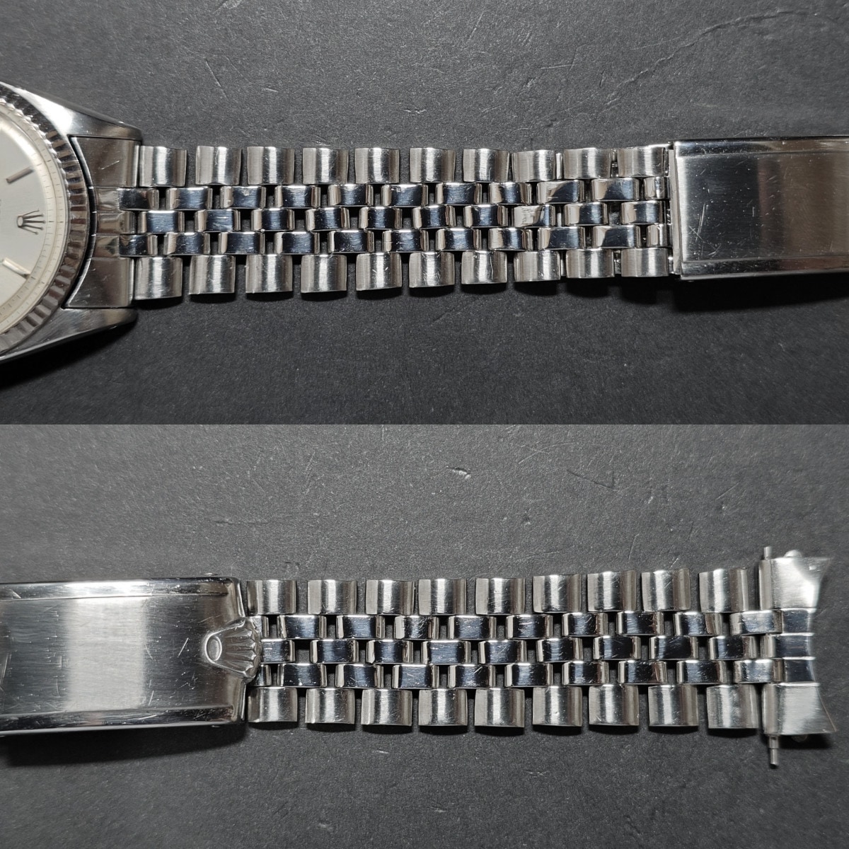 ロレックス デイトジャスト Ref.1601 Cal.1570 1966年製 自動巻 OH済 純正ジュビリーブレス Rolex