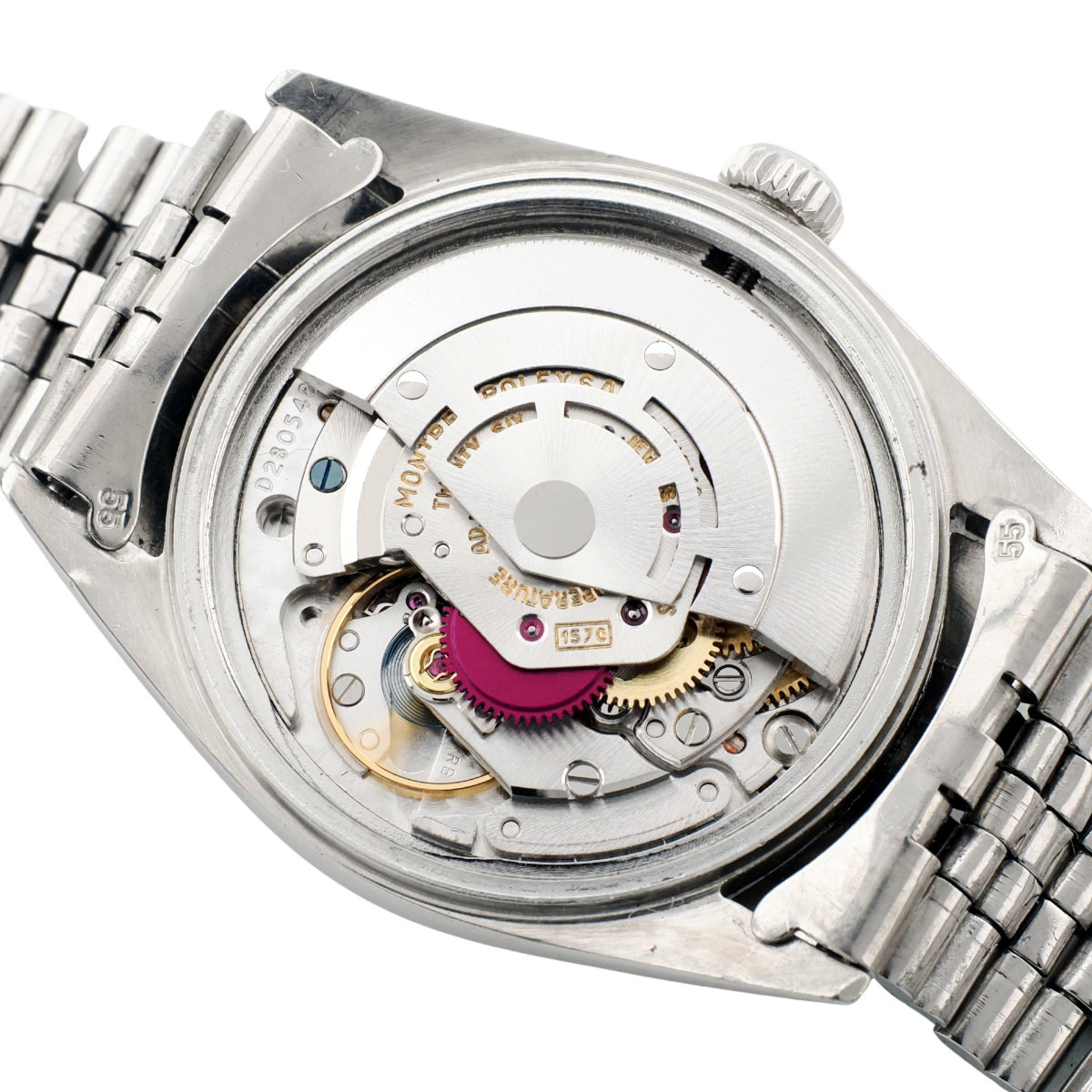 ロレックス デイトジャスト Ref.1601 Cal.1570 1966年製 自動巻 OH済 純正ジュビリーブレス Rolex