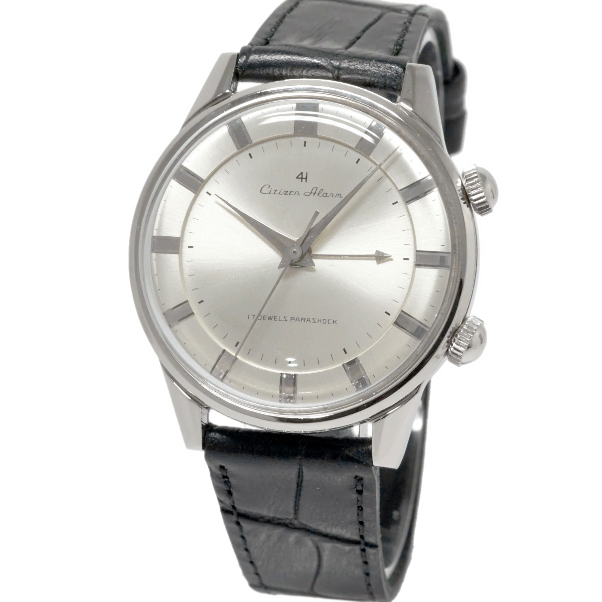 シチズン アラーム 4H フォーハンド Ref.5150811 ステンレス 手巻 OH済 昭和38年/1963年製