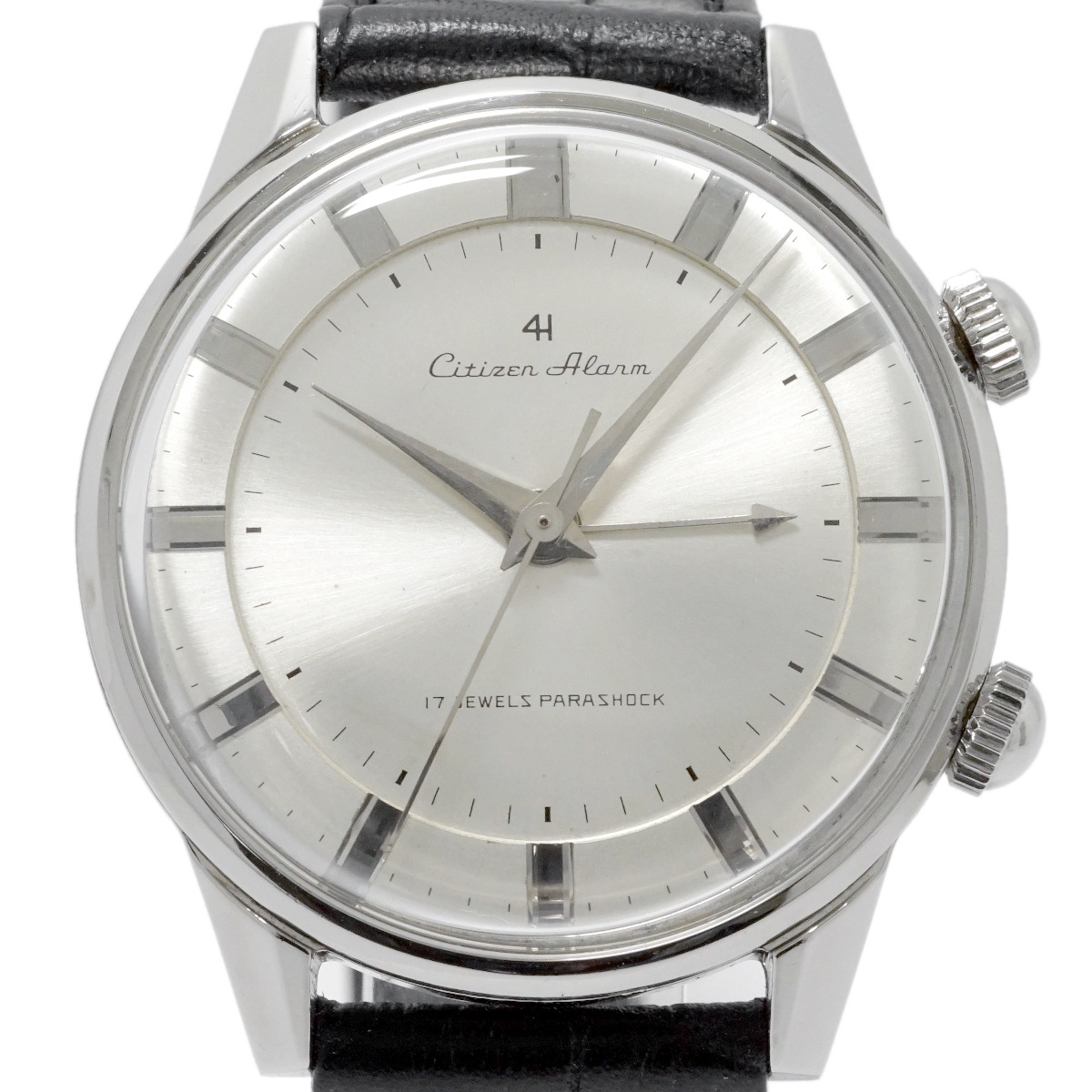 シチズン アラーム 4H フォーハンド Ref.5150811 ステンレス 手巻 OH済 昭和38年/1963年製