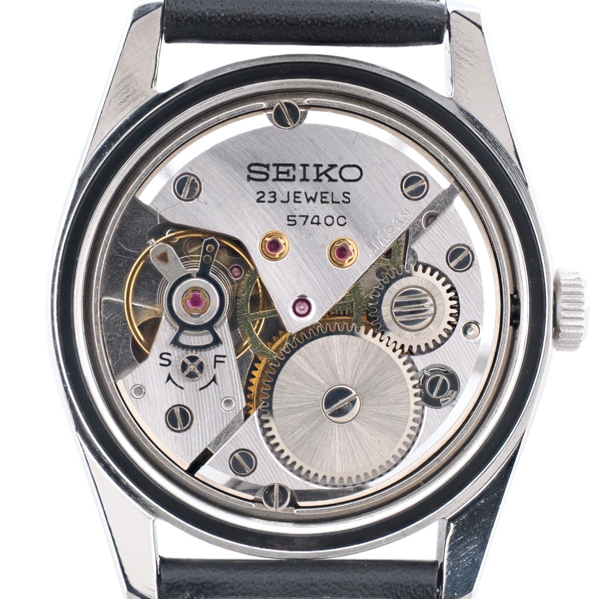 セイコー ロードマーベル 36000 5740-8000 絹目文字盤 アラビアインデックス 手巻 OH済 昭和49年/1974年製 Seiko