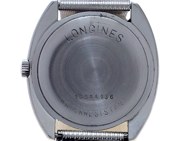 ロンジン ラウンド 2針 ワンピースケース 手巻 OH済 1970年代 Longines
