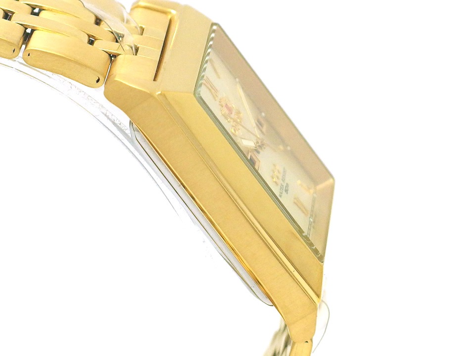 オリエント レクタンギュラーケース BNQAA001CJ GP/SS 自動巻 未使用品 ORIENT