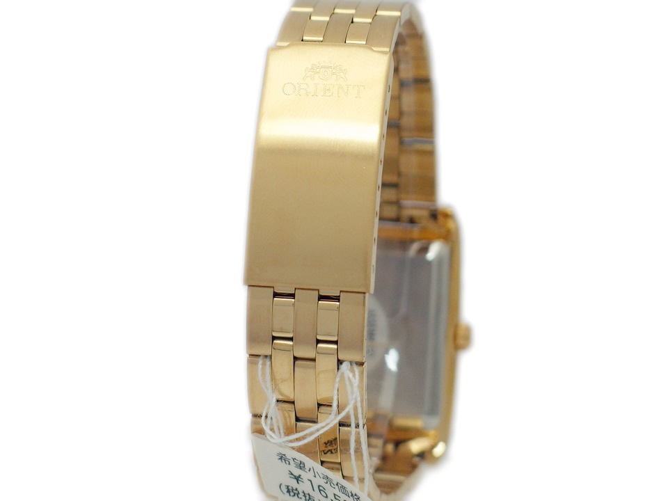 オリエント レクタンギュラーケース BNQAA001CJ GP/SS 自動巻 未使用品 ORIENT