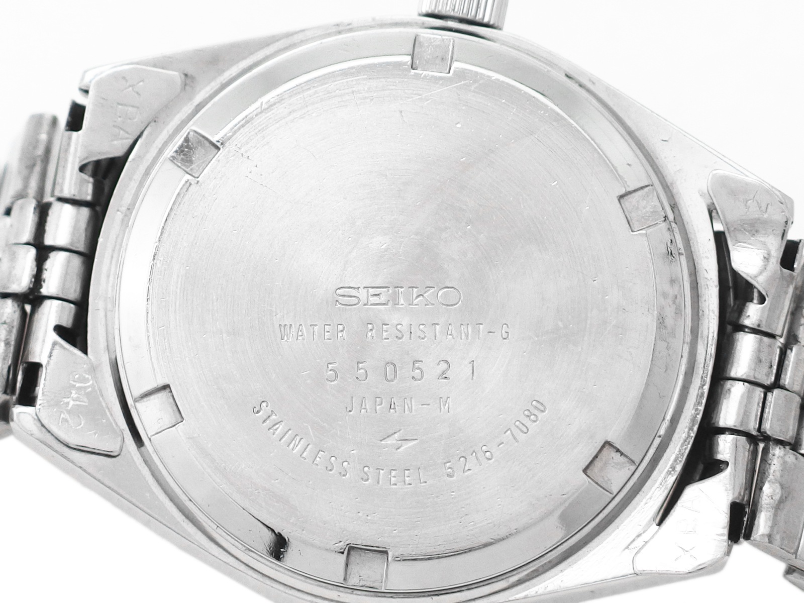 セイコー ロードマチック スペシャル 5216-7080 純正ブレス 23石 自動