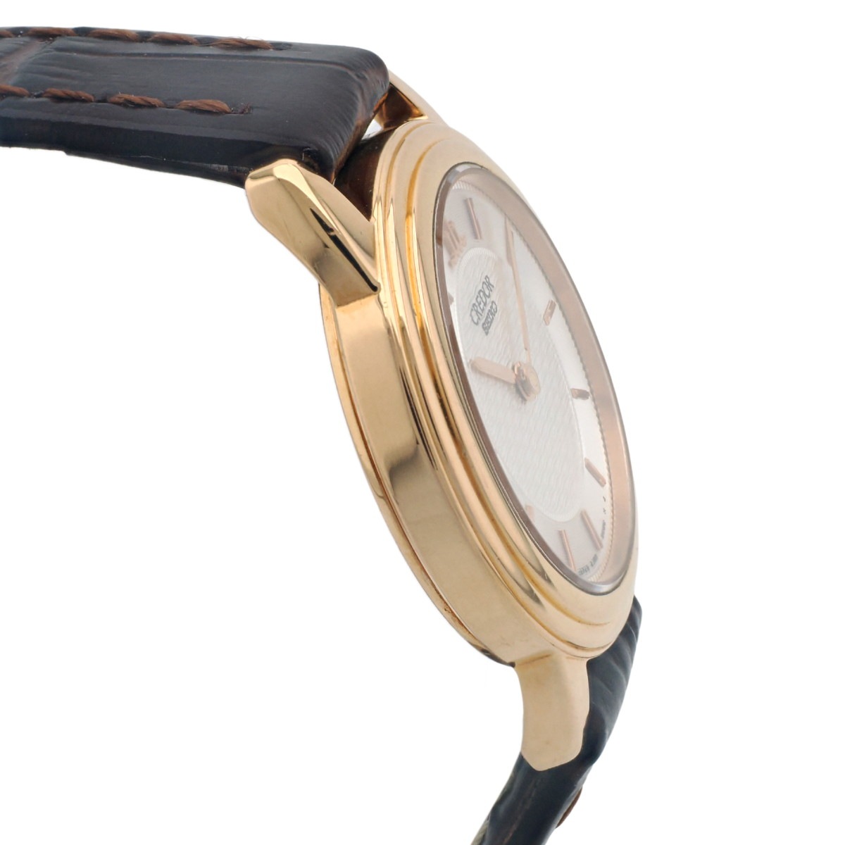 セイコー クレドール レディース GTAW014 4J80-0060 18Kピンクゴールド クオーツ 2008年製 USED