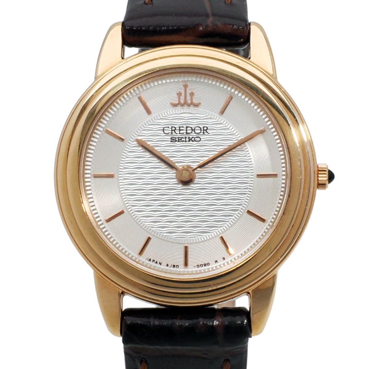 セイコー クレドール レディース GTAW014 4J80-0060 18Kピンクゴールド クオーツ 2008年製 USED