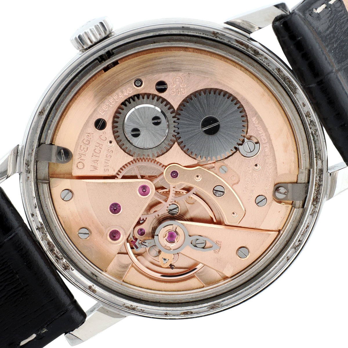 オメガ ジュネーブ 136.011 純正尾錠 Cal.613 手巻 OH済 1968年製