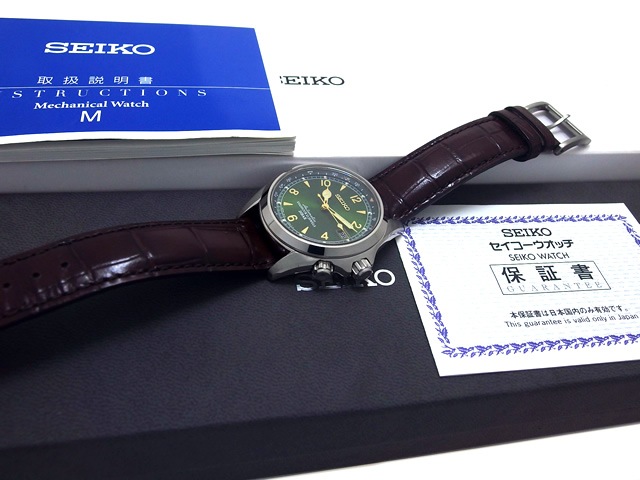 セイコー メカニカル アルピニスト SARB017 自動巻 USED
