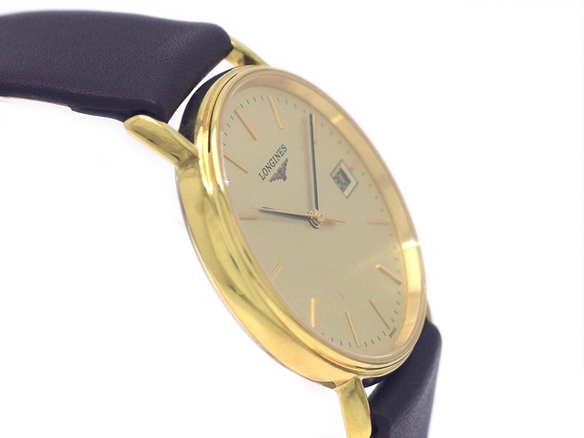 ロンジン グランドクラシック L4.720.2 ラウンド ゴールド 3針