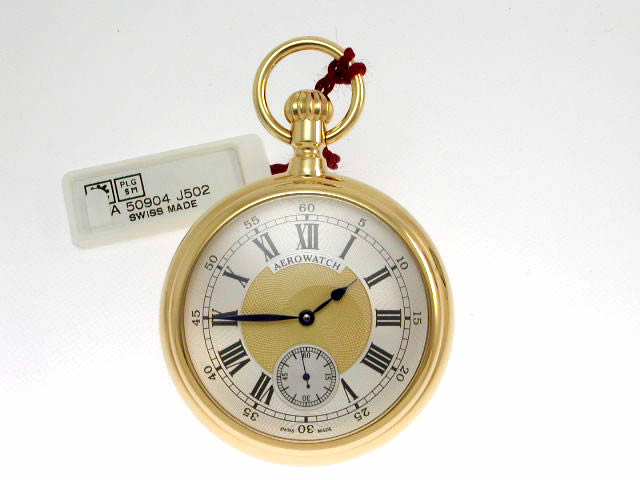 アエロ 懐中時計 手巻き GP A50904 J502　新品