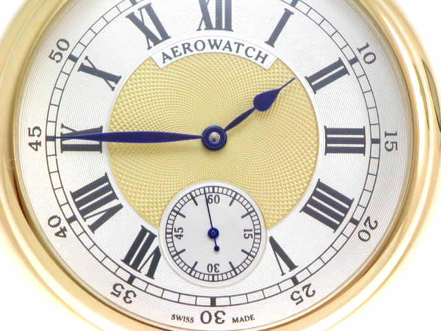 アエロ 懐中時計 手巻き GP A50904 J502　新品