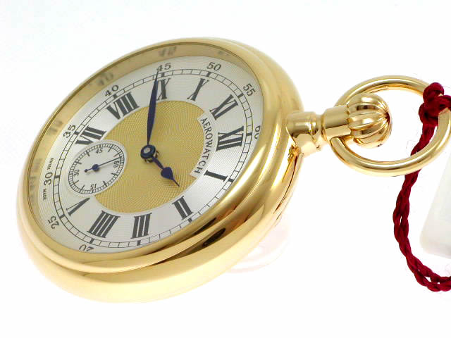 アエロ 懐中時計 手巻き GP A50904 J502　新品