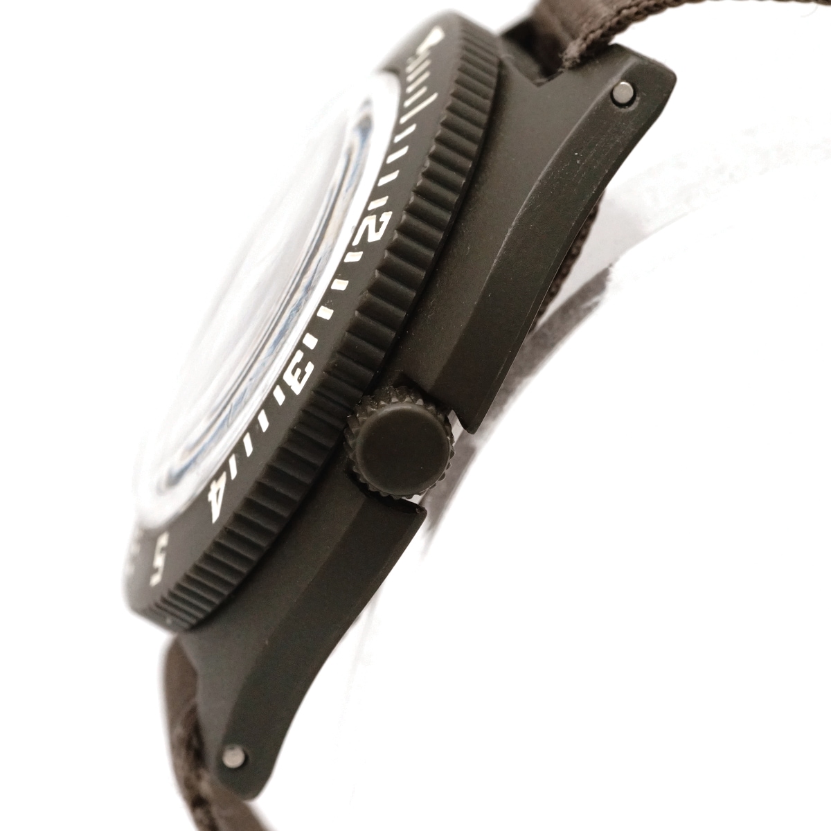 マラソン ナビゲーター デイト 茶色 WW194013SG クオーツ USED MARATHON