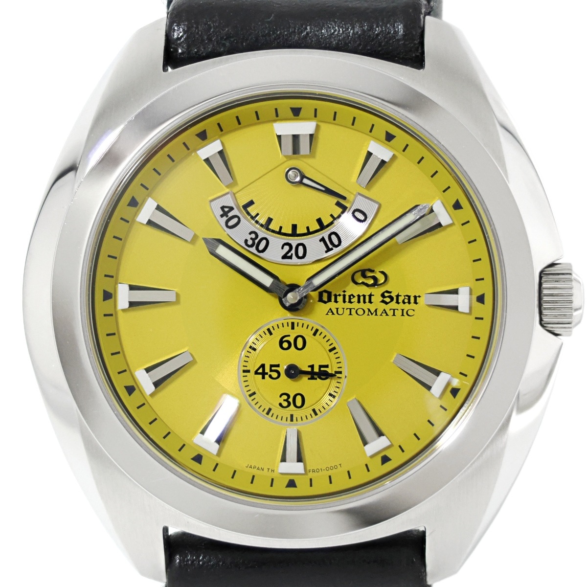オリエントスター ソメスサドル WZ0051FR FRO1-C0 CA イエロー文字盤 自動巻 USED