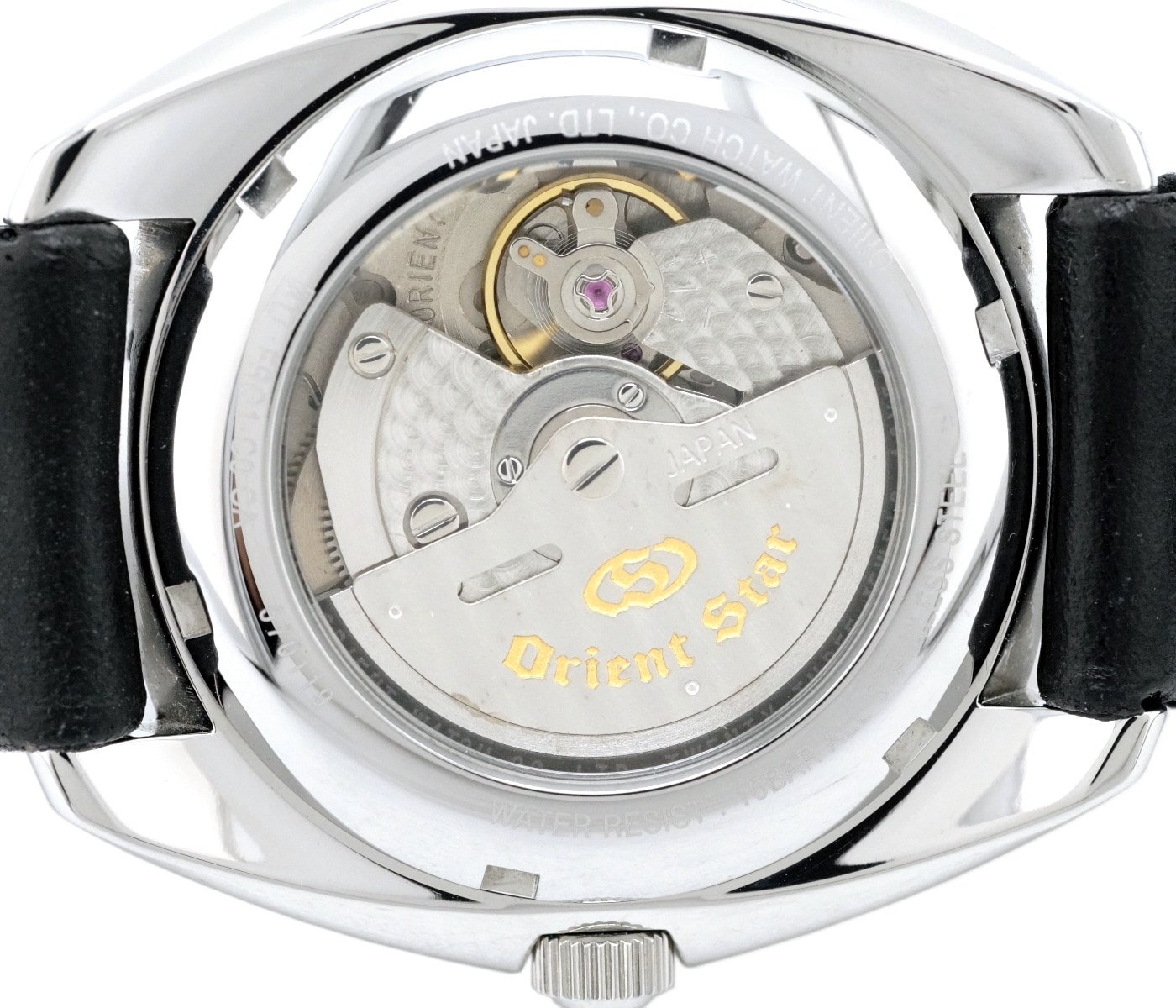 オリエントスター ソメスサドル WZ0051FR FRO1-C0 CA イエロー文字盤 自動巻 USED