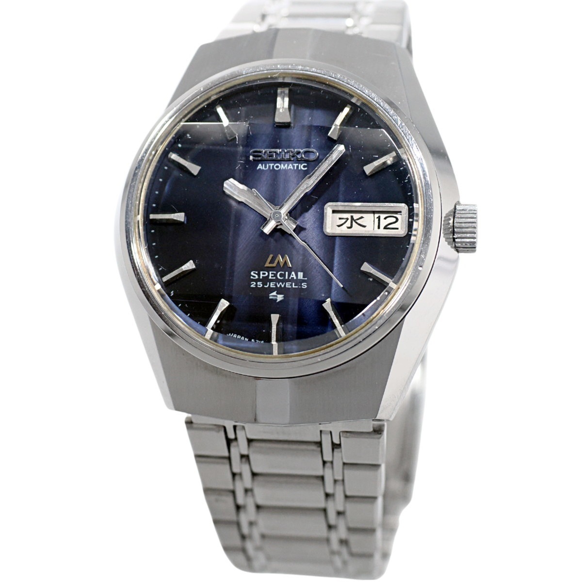 セイコー ロードマチック スペシャル 5216-7090 ９面カットガラス 25石 自動巻 OH済 昭和49年/1974年製 Seiko