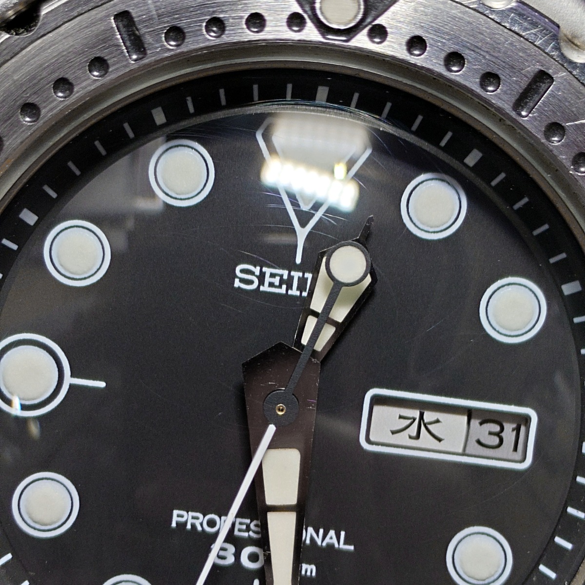 セイコー ダイバー プロフェッショナル 300m SBBN007 7C46-7011 クオーツ 1999年製 USED