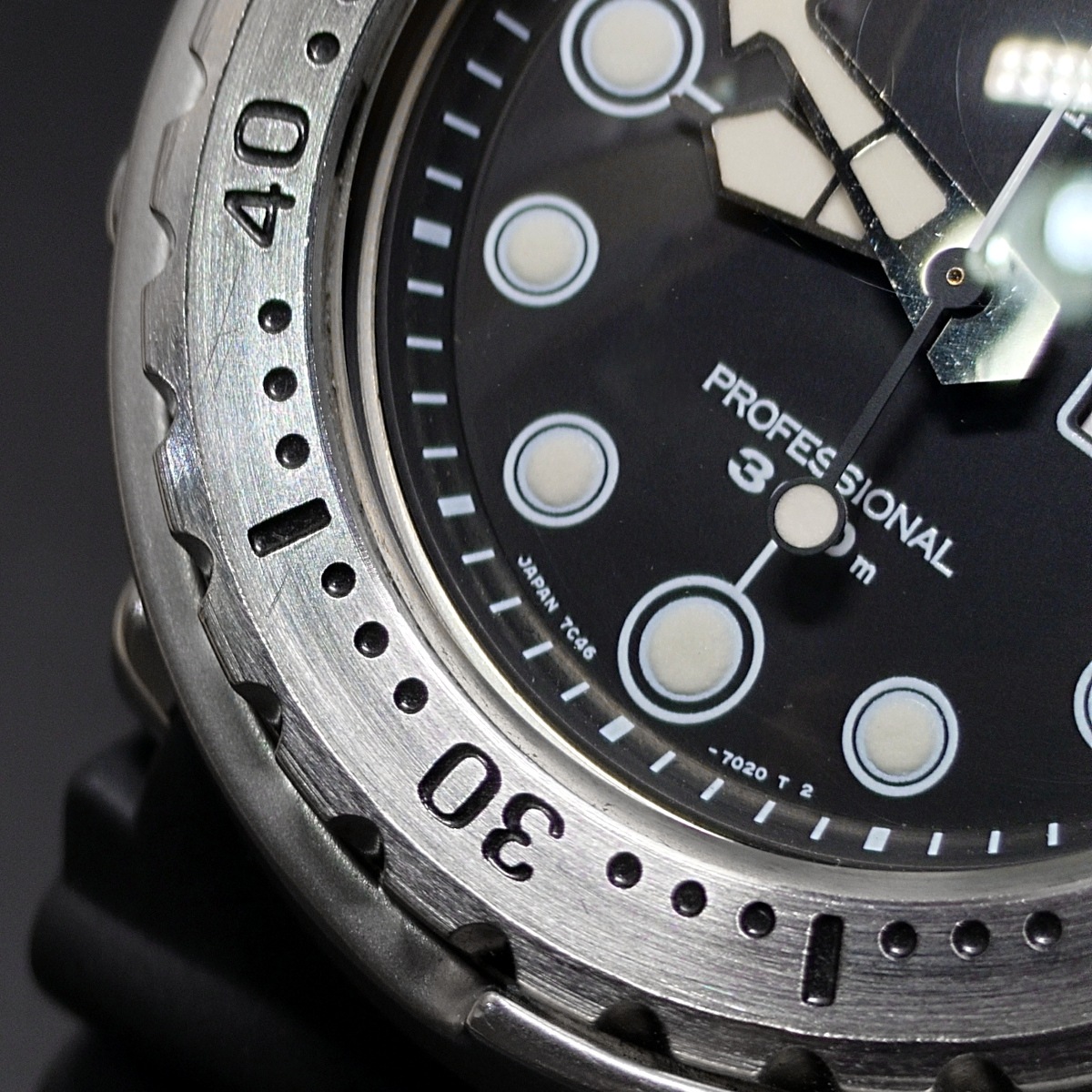 セイコー ダイバー プロフェッショナル 300m SBBN007 7C46-7011 クオーツ 1999年製 USED