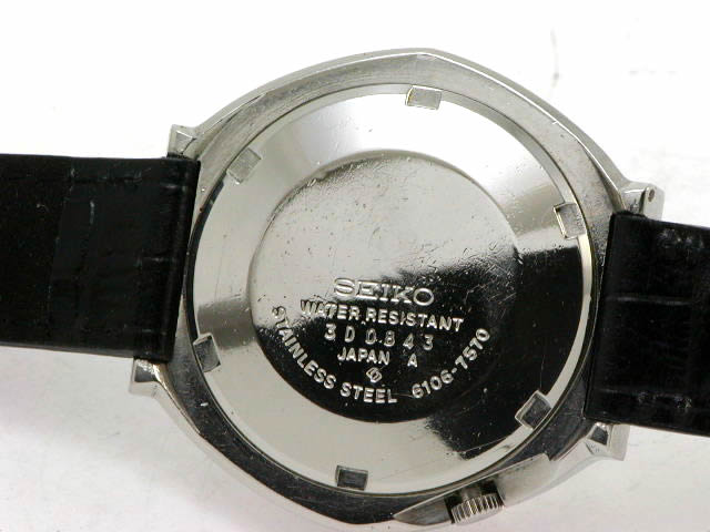 セイコー アドバン 3面カットガラス 6106-7570 39石 自動巻 昭和