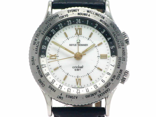 レビュートーメン クリケット GMT 手巻 OH済 USED