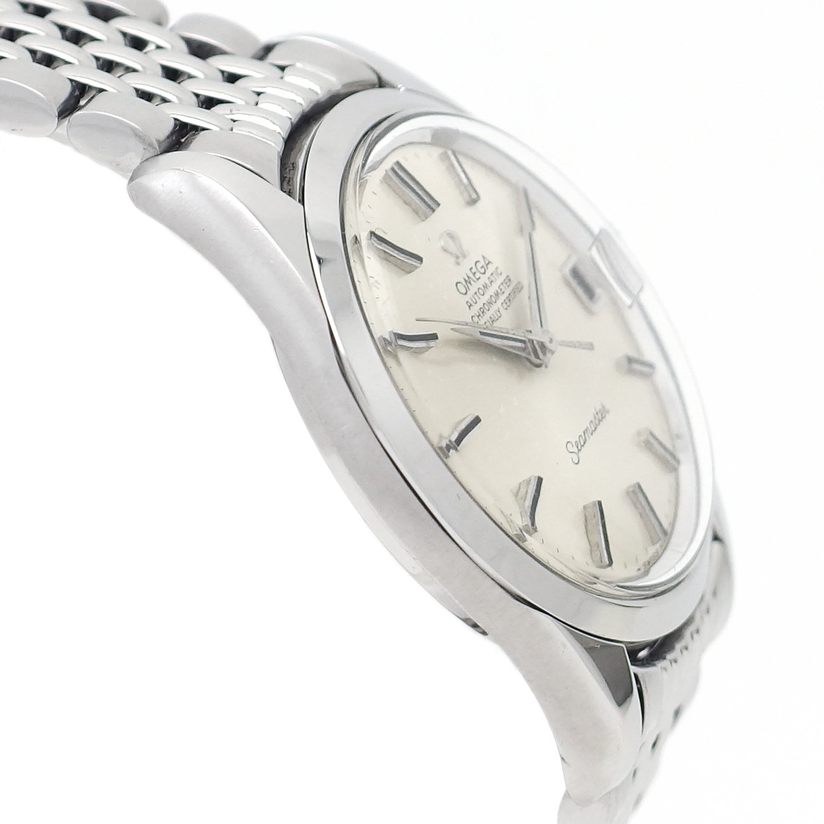 オメガ シーマスター クロノメーター 168.024 純正ブレス Cal.564 自動巻 OH済 1970年製