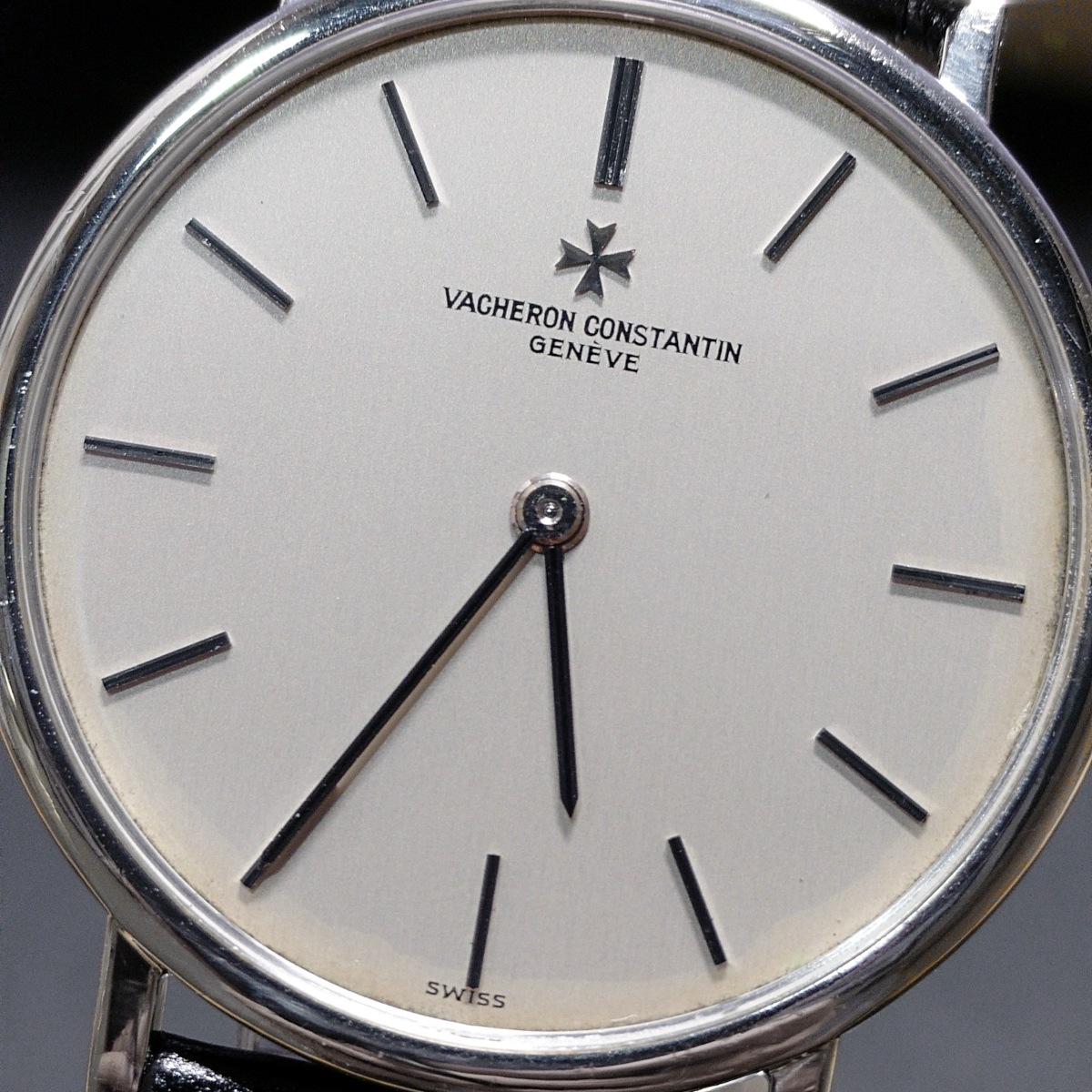 ヴァシュロン・コンスタンタン（バセロンコンスタンチン） 18Kホワイトゴールド Cal.1003/1 極薄 31mmケース Ref.33051 手巻 OH済 1970年代