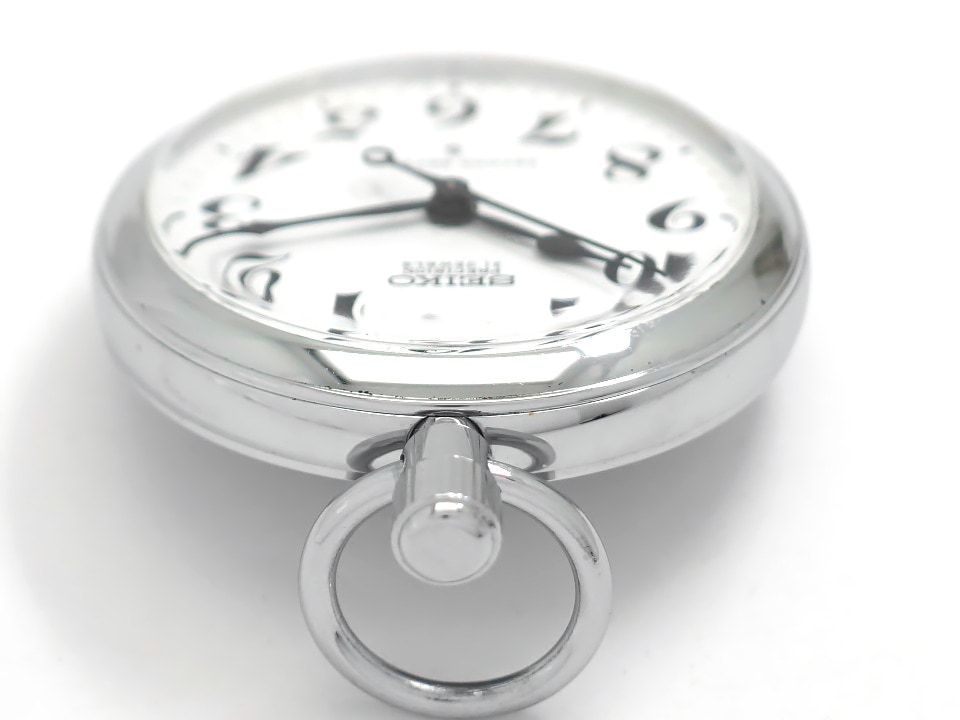 セイコー プレシジョン 懐中時計 6110-0010 Cal.6110A 21石 手巻 OH済