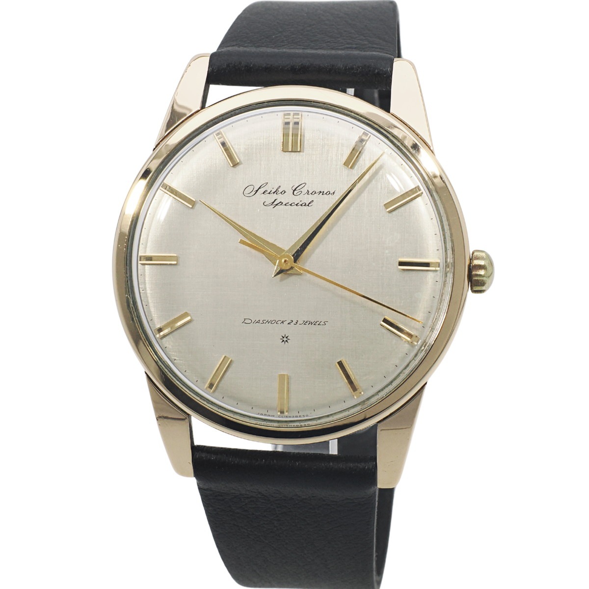 セイコー クロノス スペシャル 15033 SD文字盤 金張り Cal.810 手巻 OH済 昭和37年/1962年製