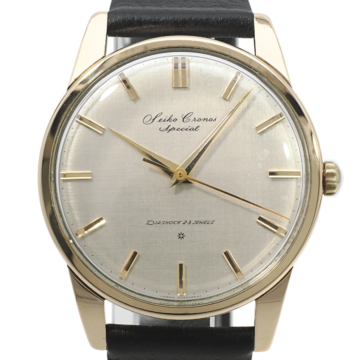 セイコー クロノス スペシャル 15033 SD文字盤 金張り Cal.810 手巻 OH済 昭和37年/1962年製