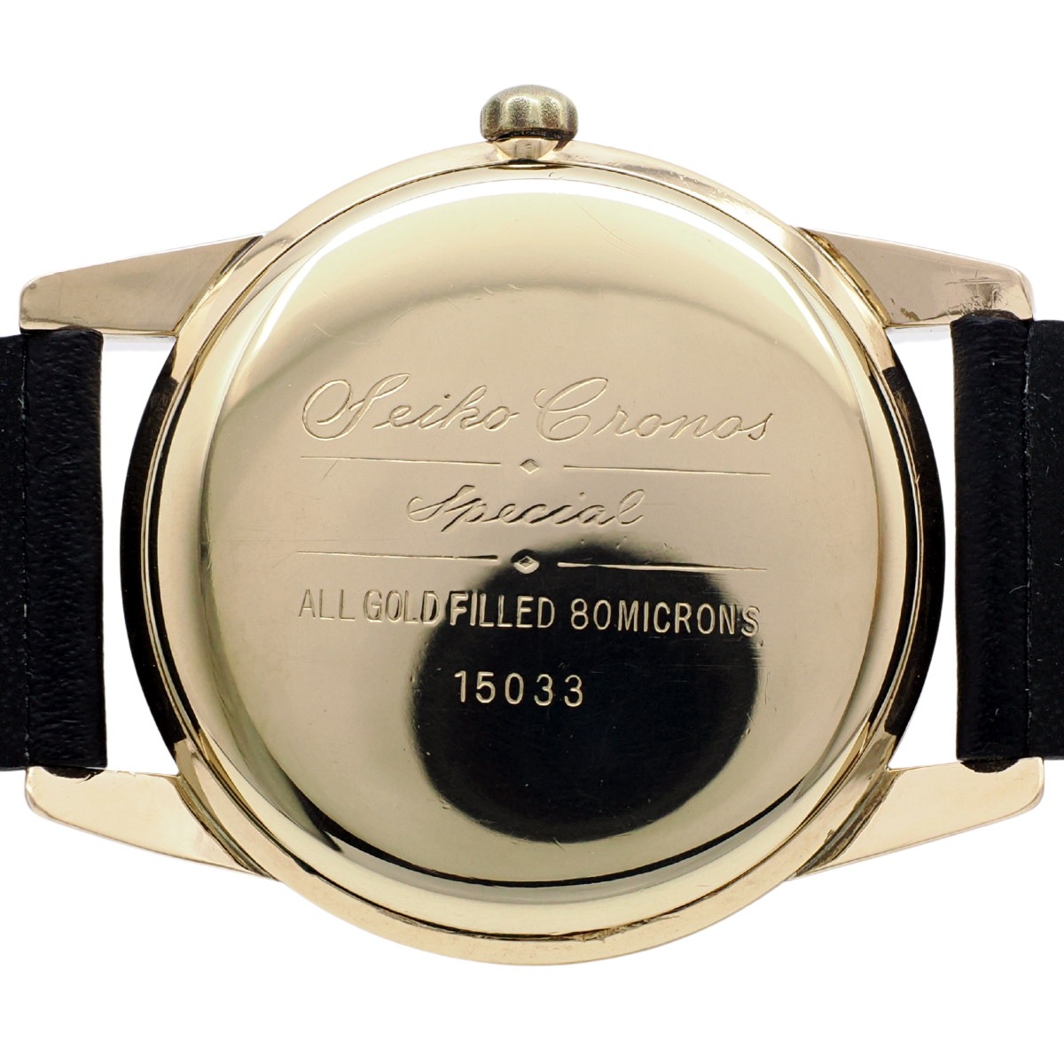 セイコー クロノス スペシャル 15033 SD文字盤 金張り Cal.810 手巻 OH済 昭和37年/1962年製