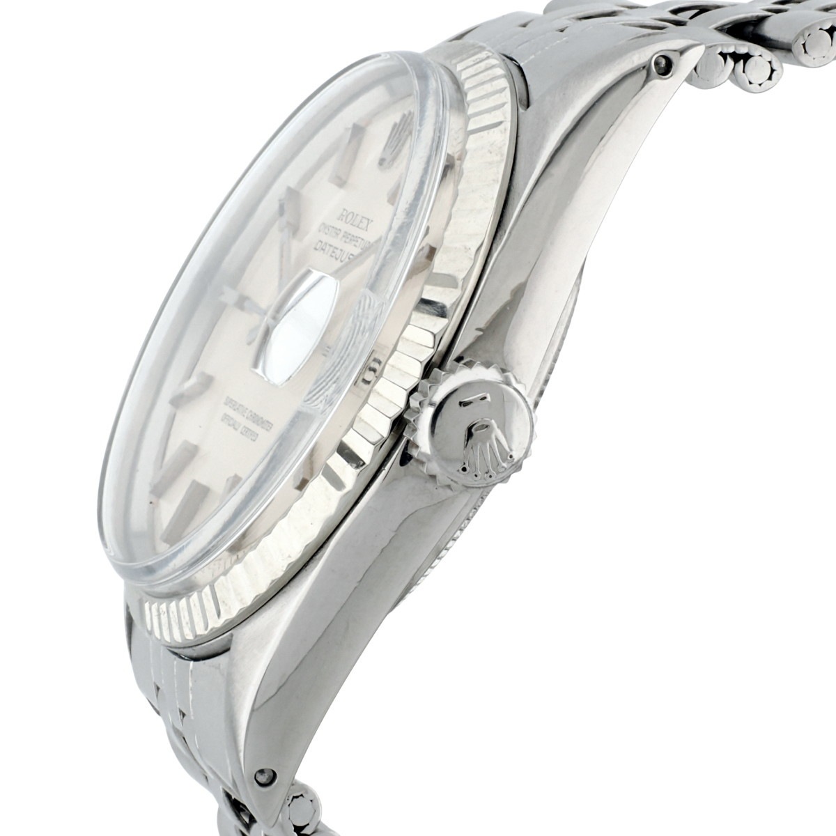 ロレックス デイトジャスト Ref.1601 純正ブレス Cal.1570 自動巻 OH済 1970年製 Rolex