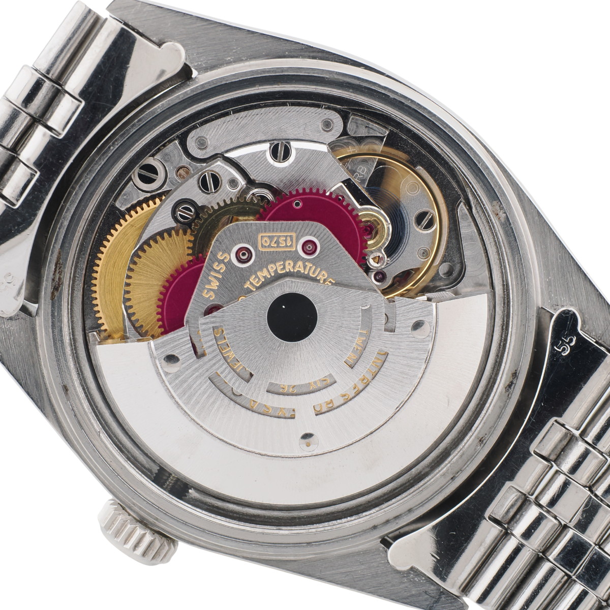 ロレックス デイトジャスト Ref.1601 純正ブレス Cal.1570 自動巻 OH済 1970年製 Rolex